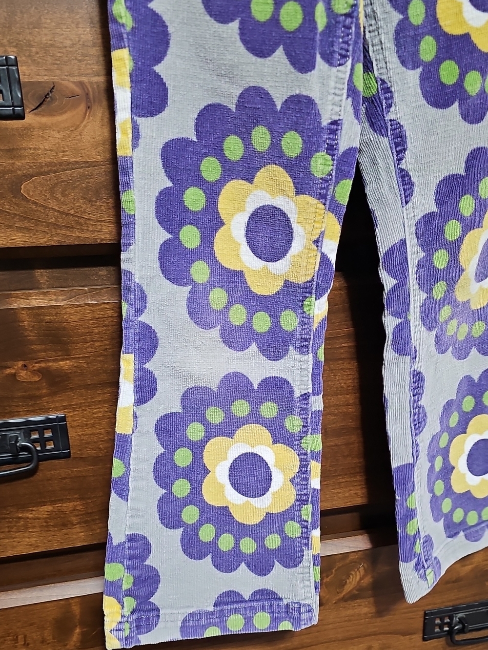 Mini Boden Funky Flared Cordouroy Pants - Picture 4 of 8